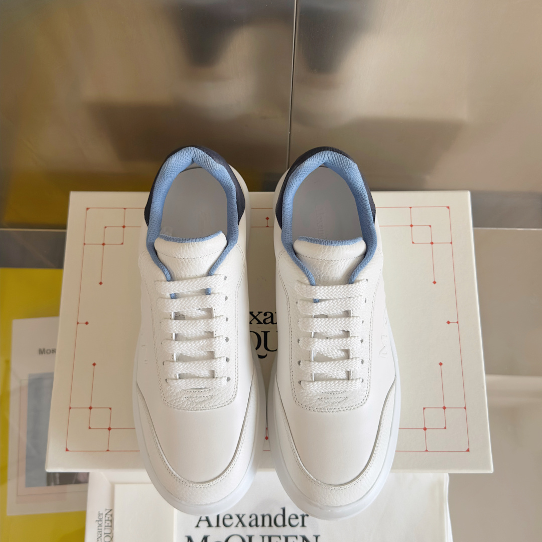 Alexander Mcqueen Male Sneakers White M-l-s