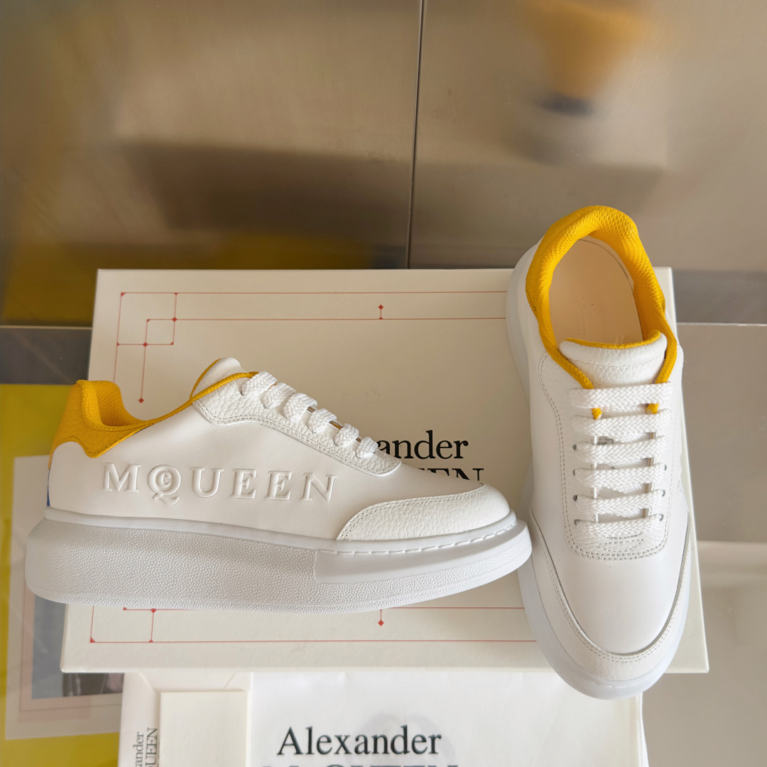 Alexander Mcqueen Male Sneakers White M-l-s