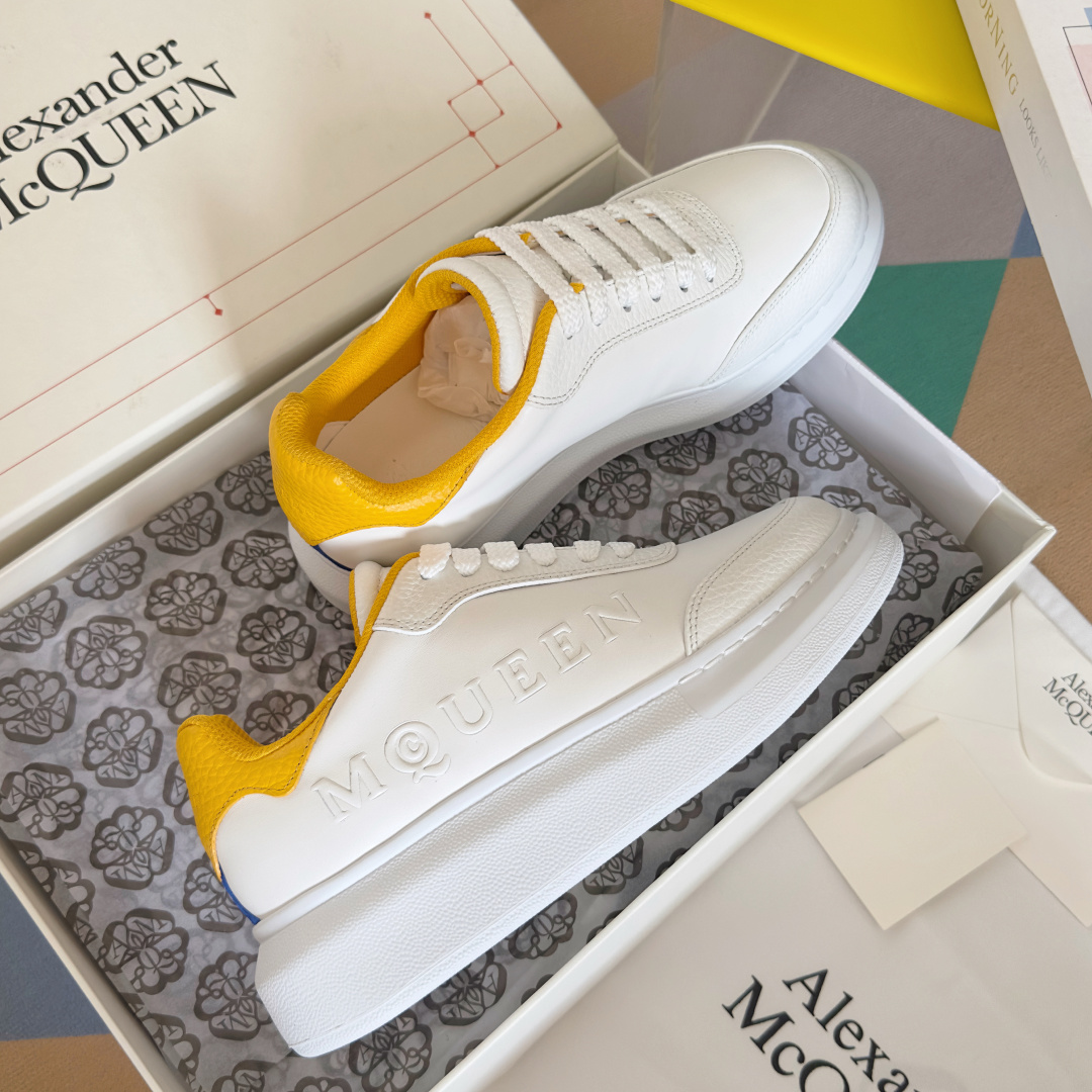 Alexander Mcqueen Male Sneakers White M-l-s