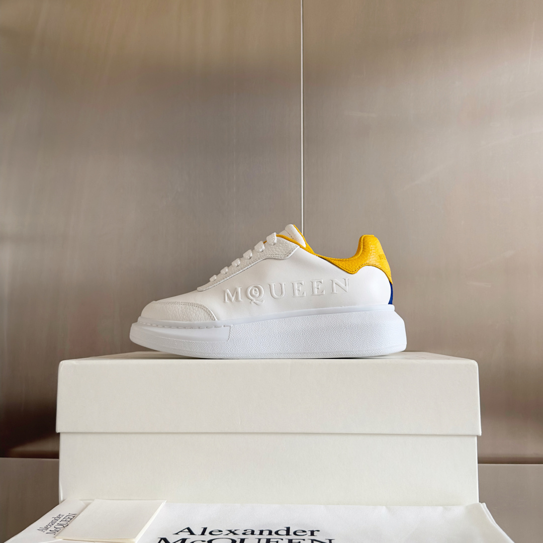 Alexander Mcqueen Male Sneakers White M-l-s