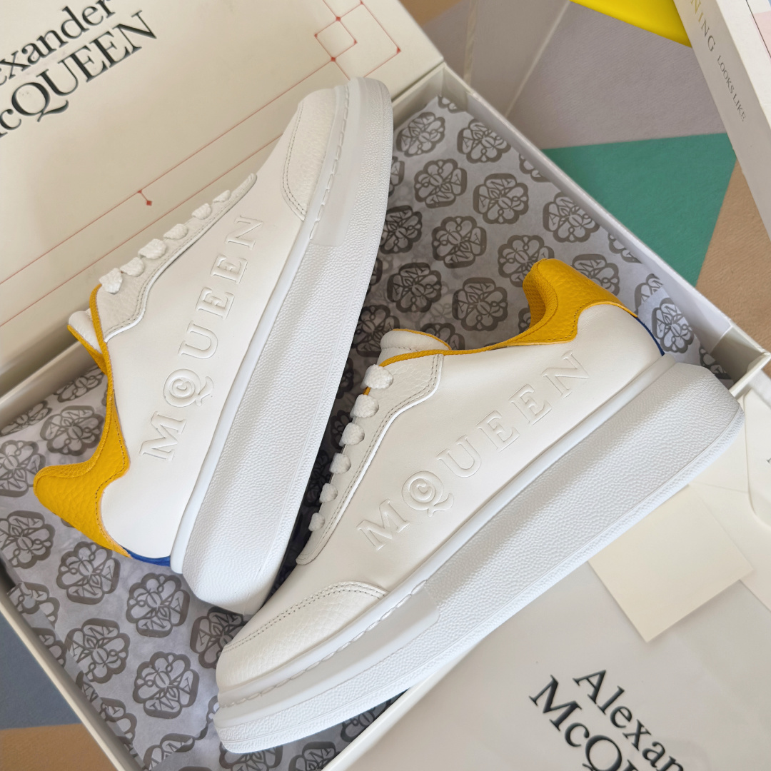 Alexander Mcqueen Male Sneakers White M-l-s