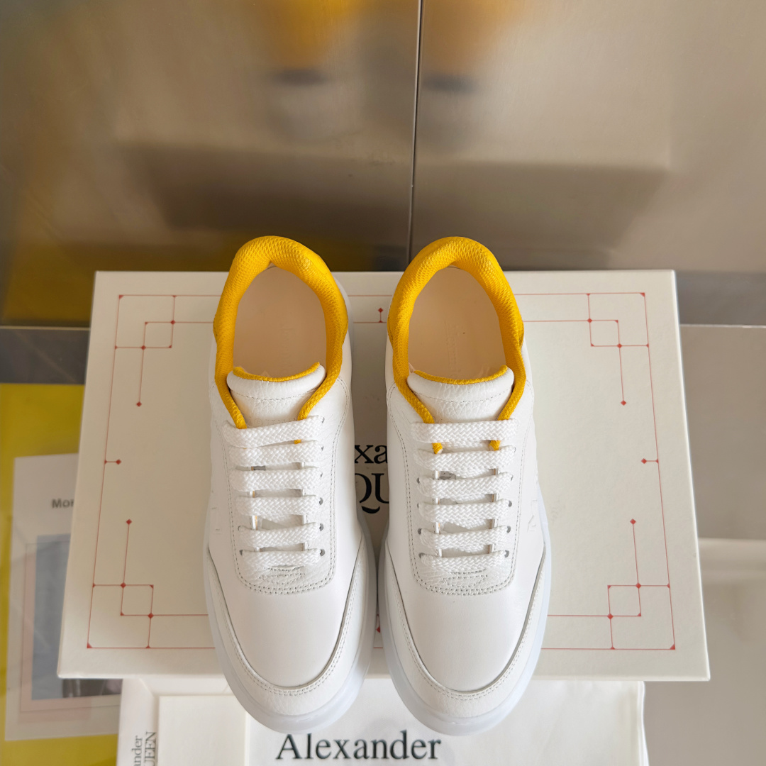 Alexander Mcqueen Male Sneakers White M-l-s