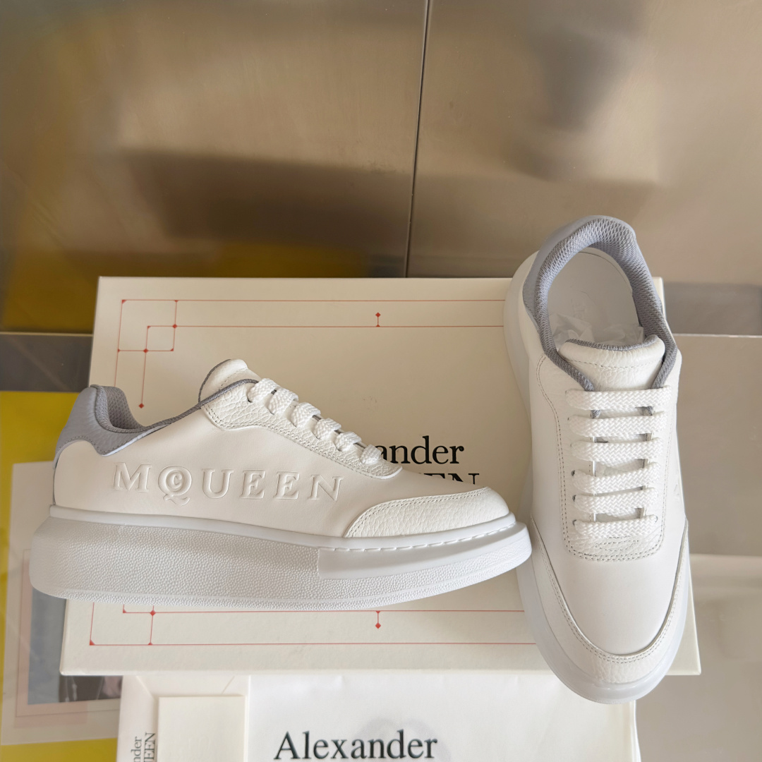 Alexander Mcqueen Male Sneakers White M-l-s