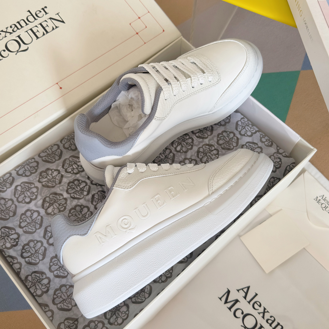 Alexander Mcqueen Male Sneakers White M-l-s
