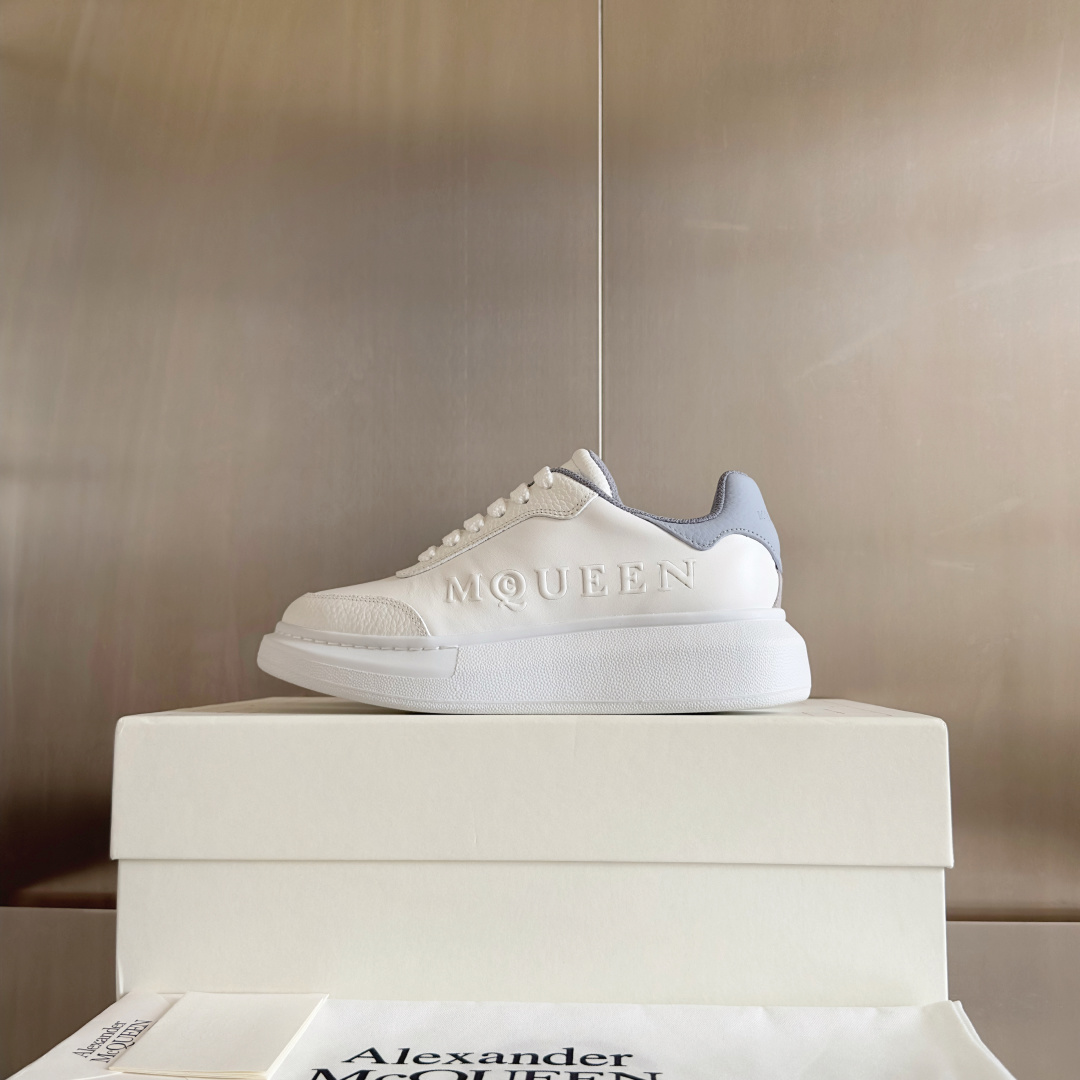 Alexander Mcqueen Male Sneakers White M-l-s