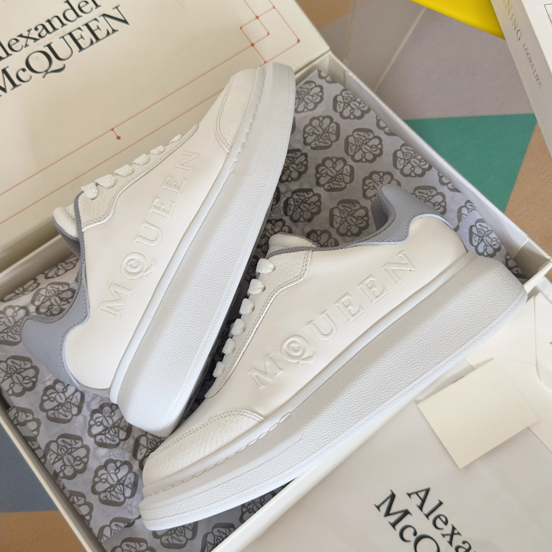 Alexander Mcqueen Male Sneakers White M-l-s