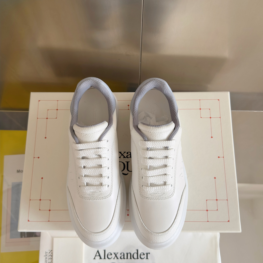 Alexander Mcqueen Male Sneakers White M-l-s