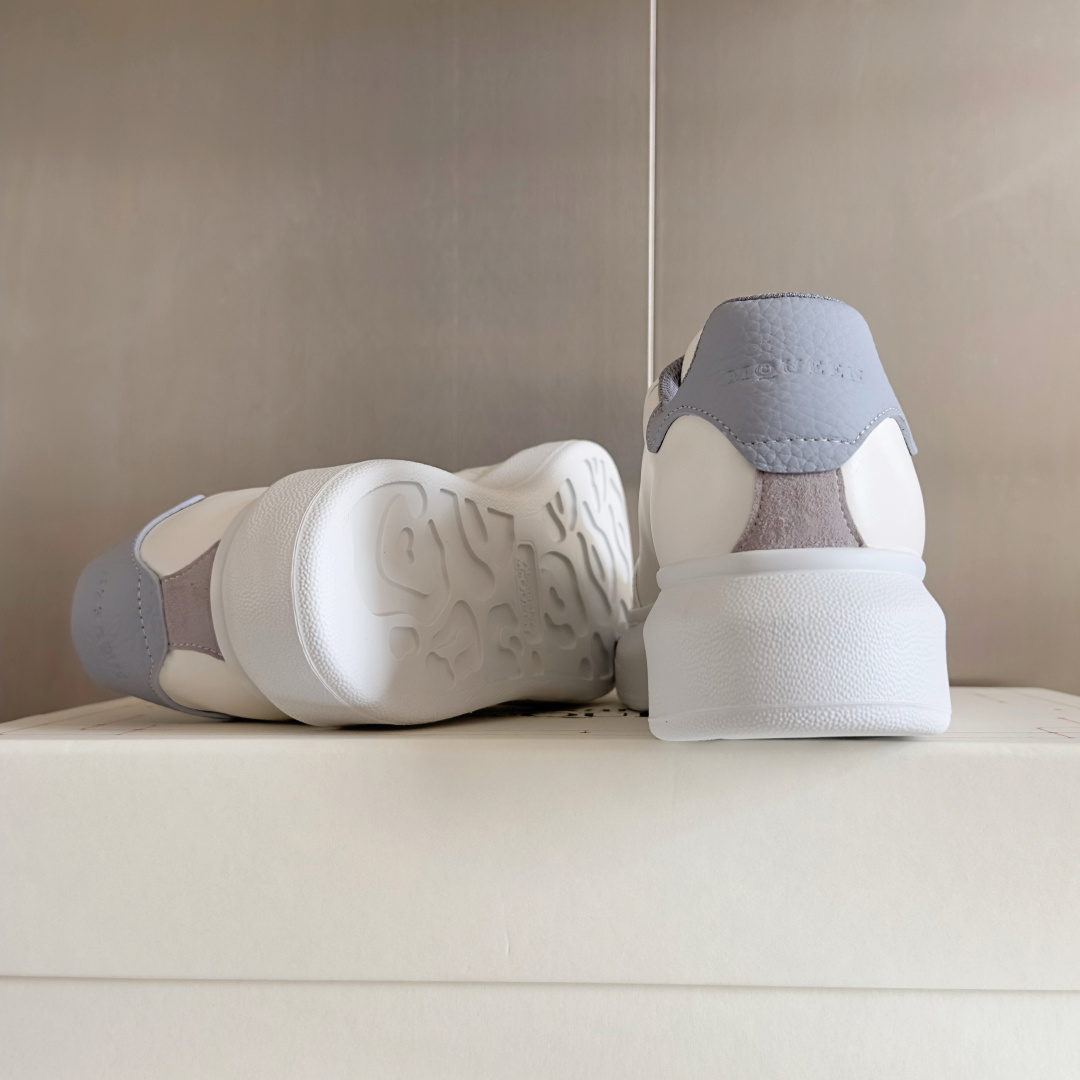 Alexander Mcqueen Male Sneakers White M-l-s