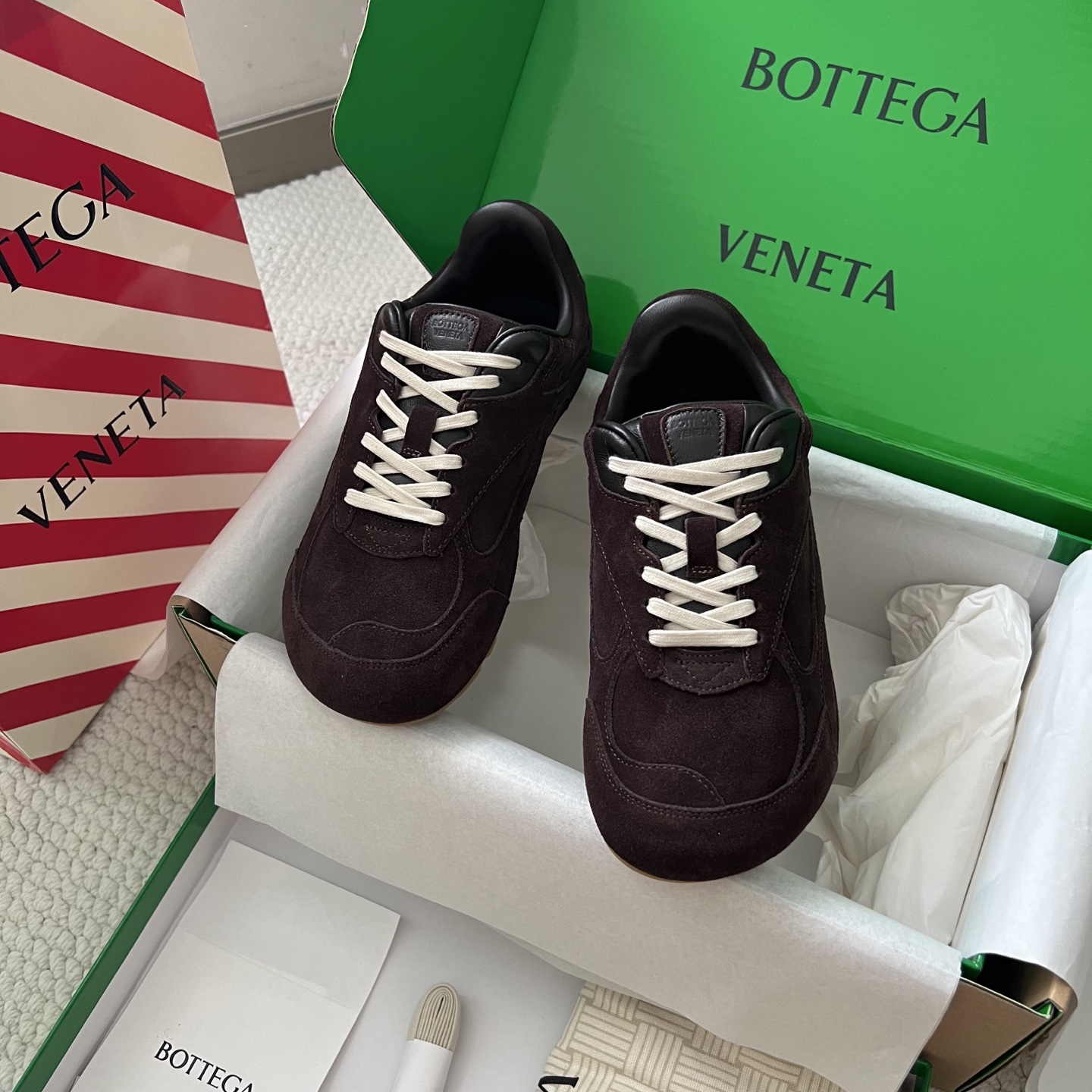 Bottega Veneta Male Sneakers Mesh S