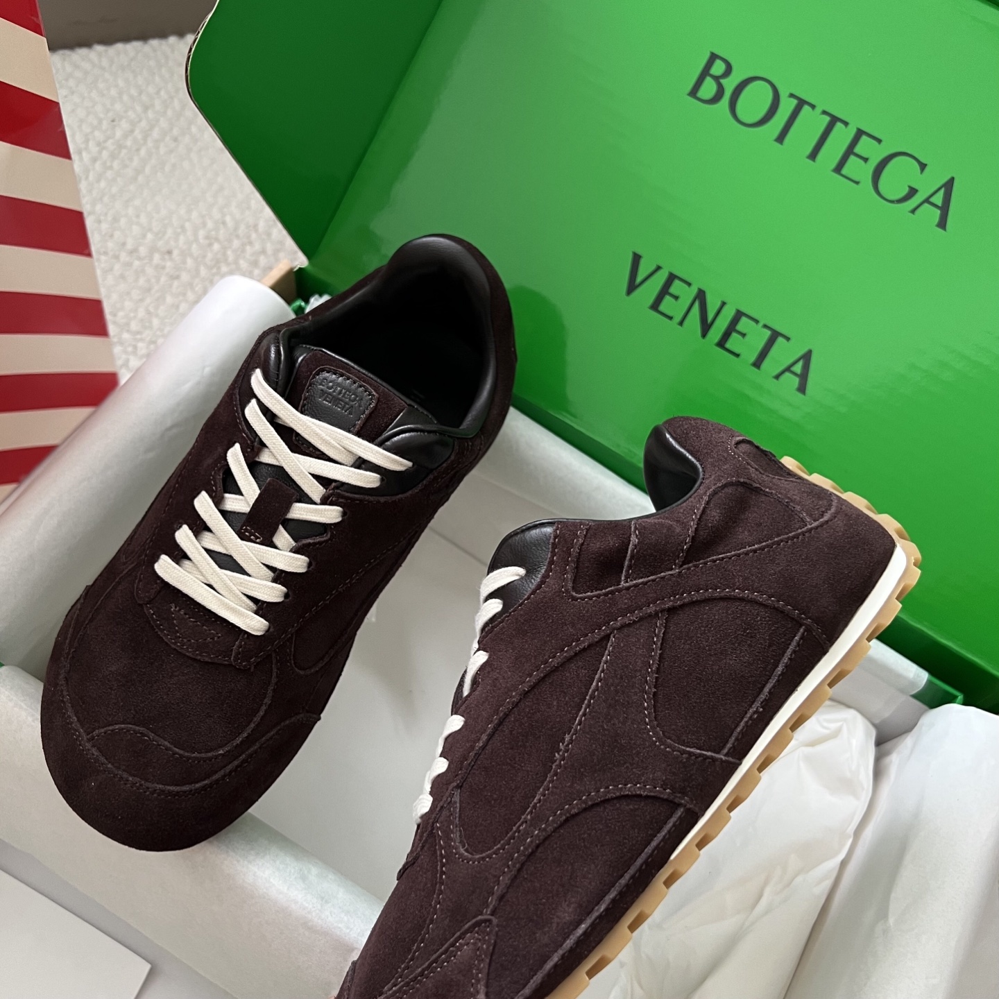 Bottega Veneta Male Sneakers Mesh S
