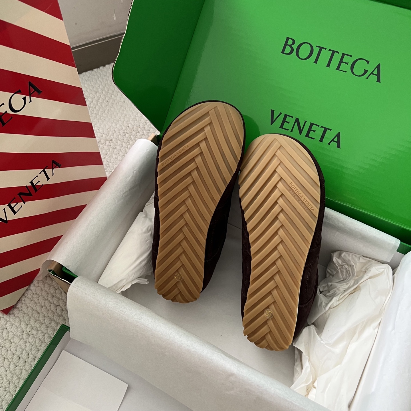 Bottega Veneta Male Sneakers Mesh S