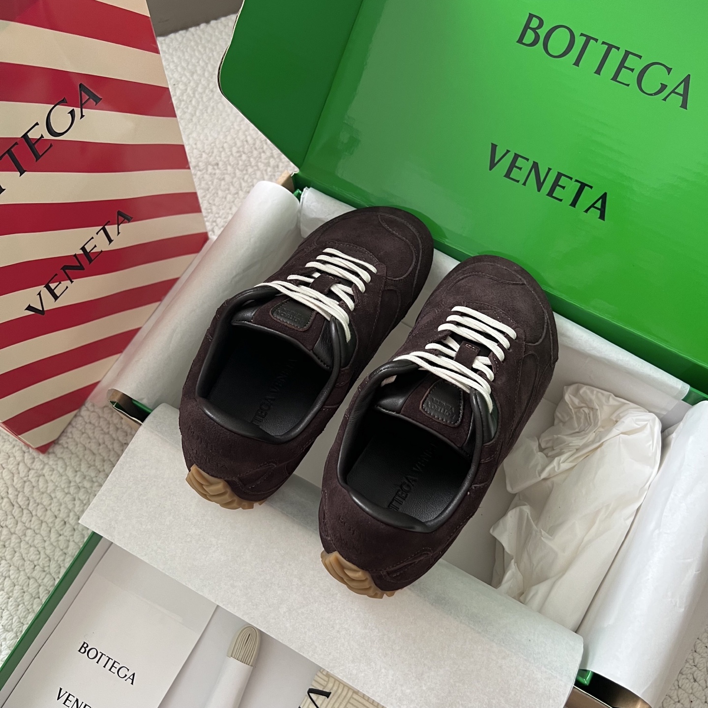 Bottega Veneta Male Sneakers Mesh S