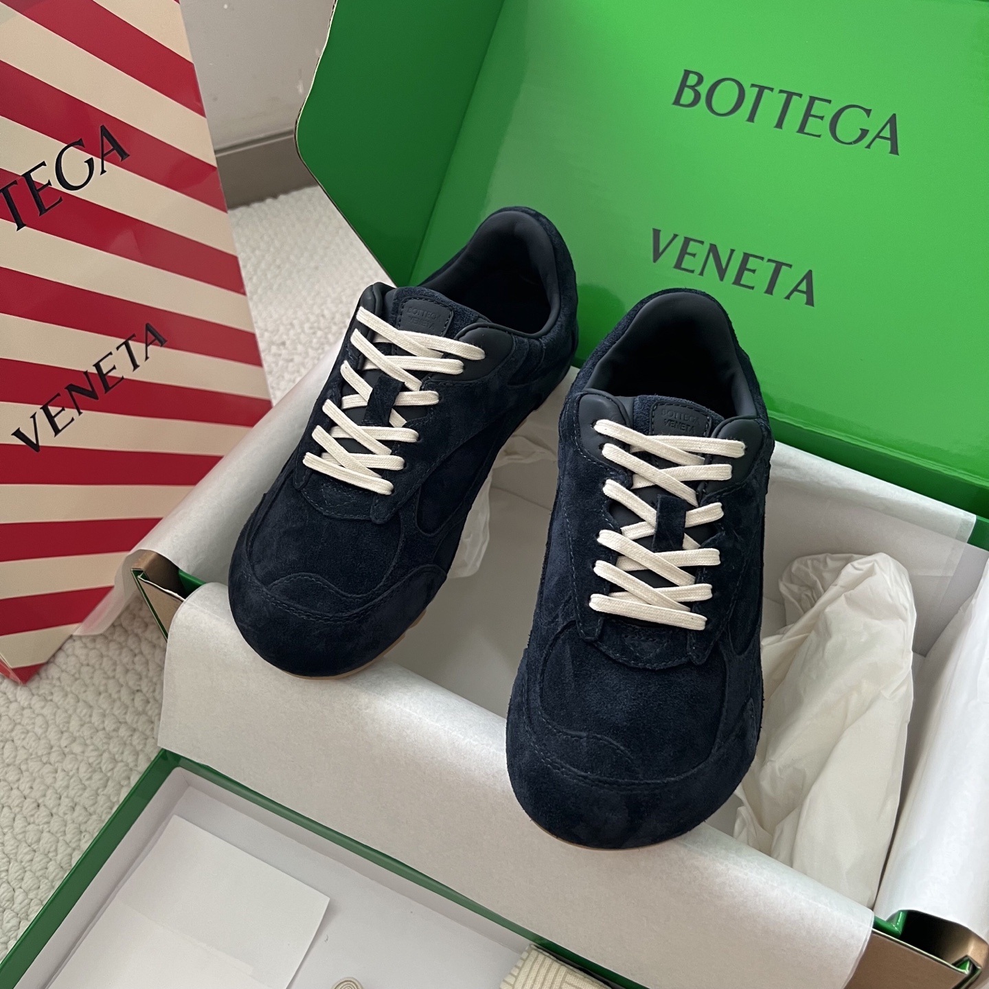 Bottega Veneta Male Sneakers Mesh S