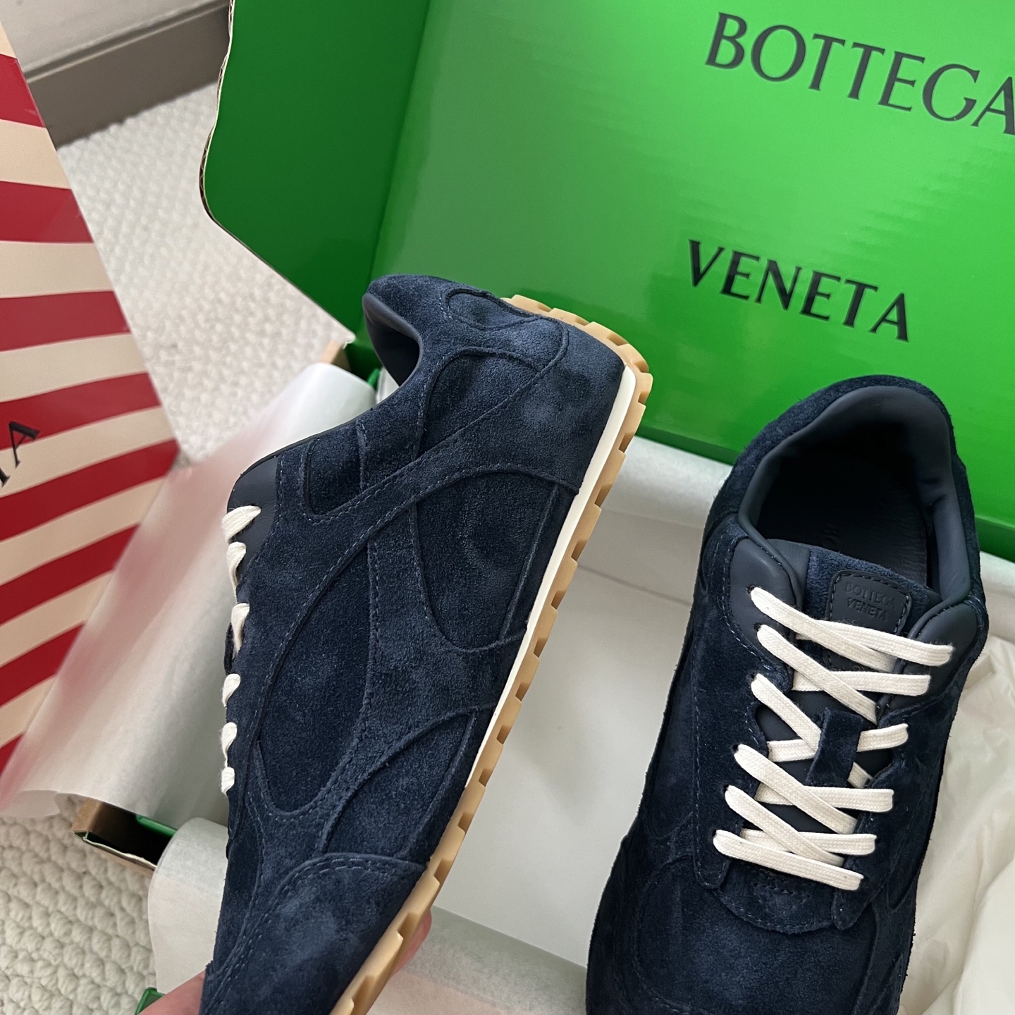 Bottega Veneta Male Sneakers Mesh S