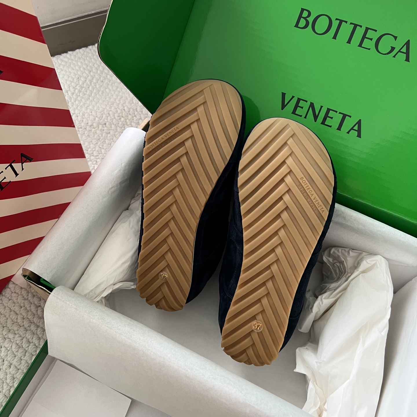 Bottega Veneta Male Sneakers Mesh S