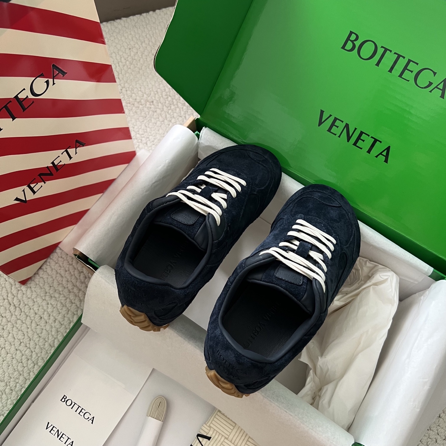 Bottega Veneta Male Sneakers Mesh S