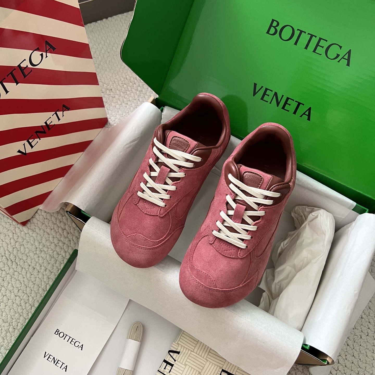 Bottega Veneta Male Sneakers Mesh S