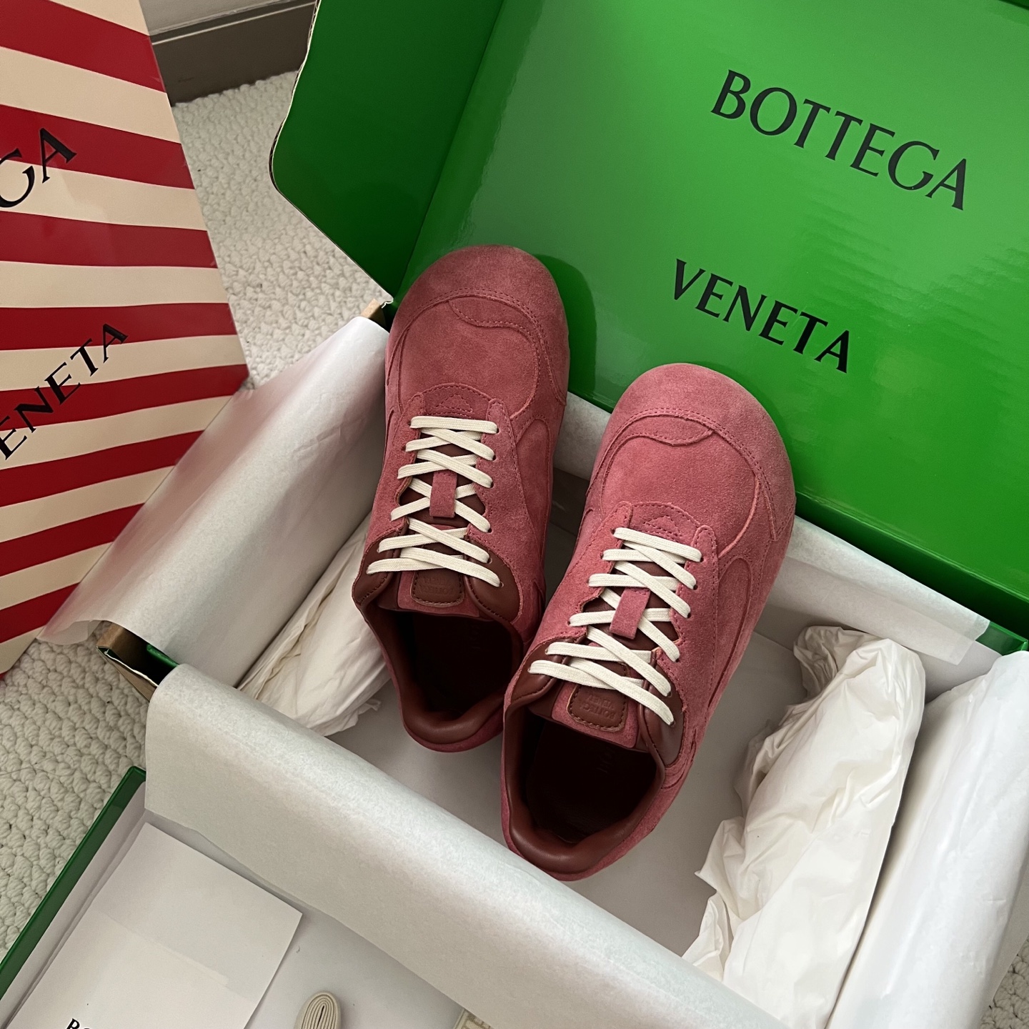 Bottega Veneta Male Sneakers Mesh S
