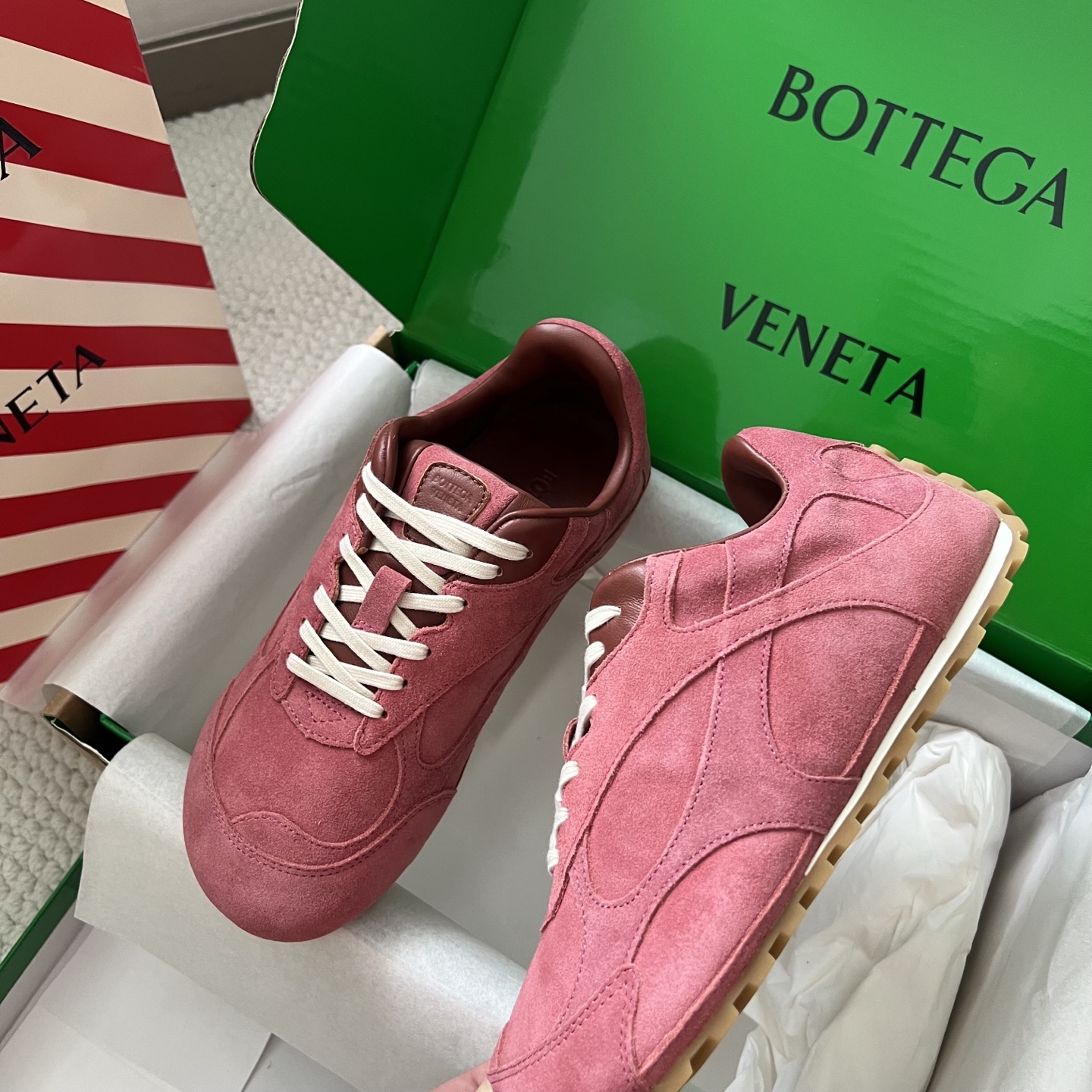 Bottega Veneta Male Sneakers Mesh S