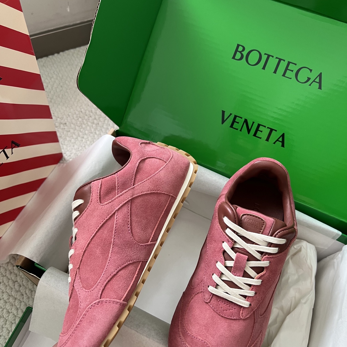 Bottega Veneta Male Sneakers Mesh S