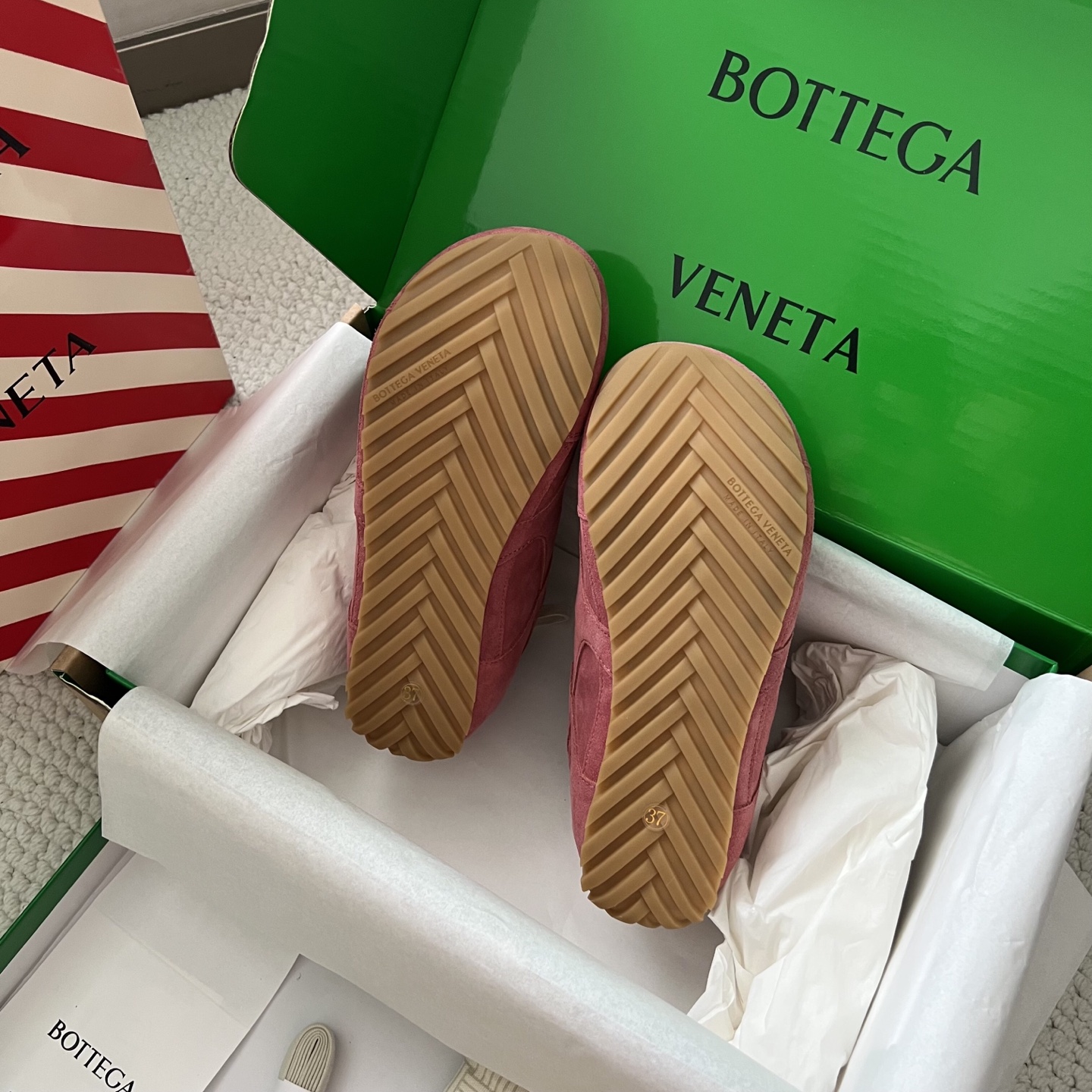 Bottega Veneta Male Sneakers Mesh S