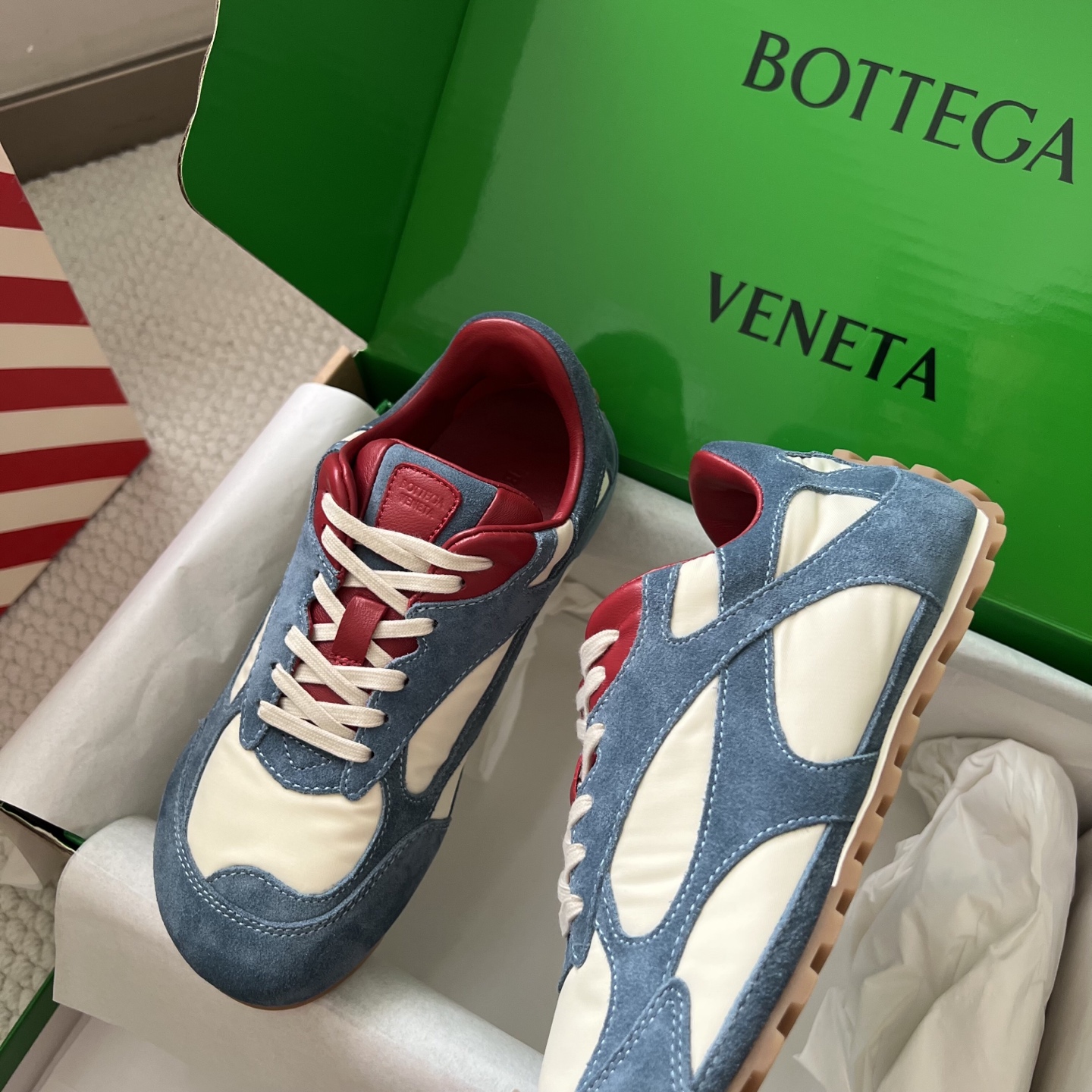 Bottega Veneta Male Sneakers Mesh S
