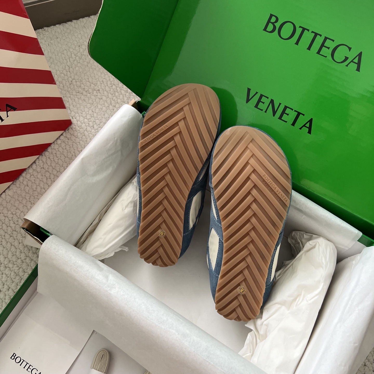 Bottega Veneta Male Sneakers Mesh S