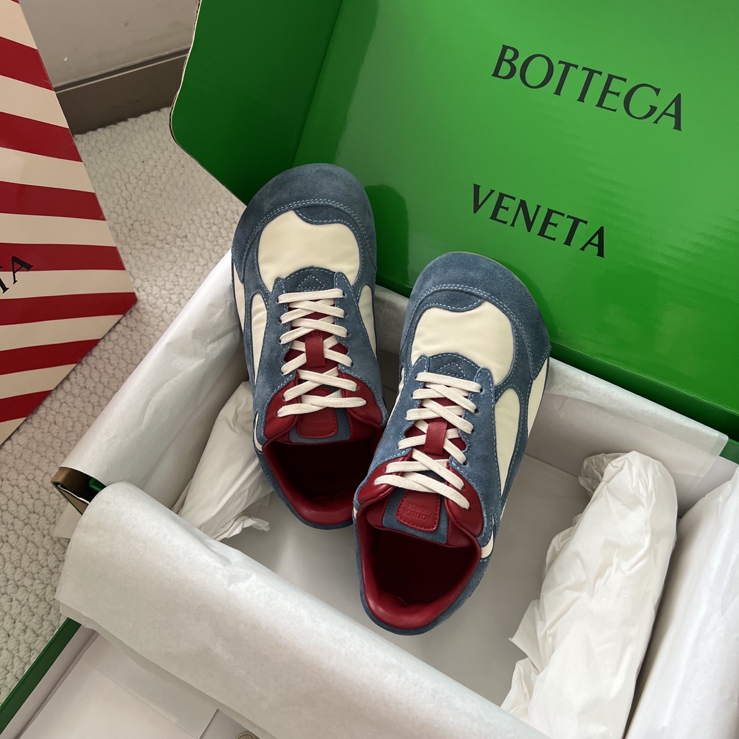 Bottega Veneta Male Sneakers Mesh S