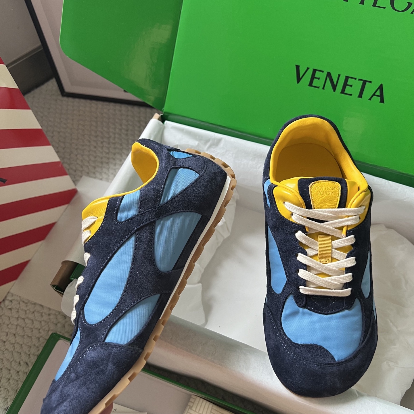 Bottega Veneta Male Sneakers Mesh S