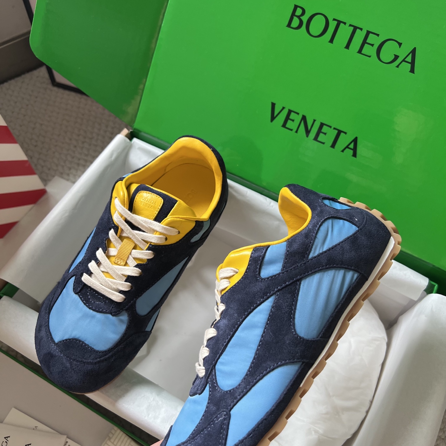 Bottega Veneta Male Sneakers Mesh S