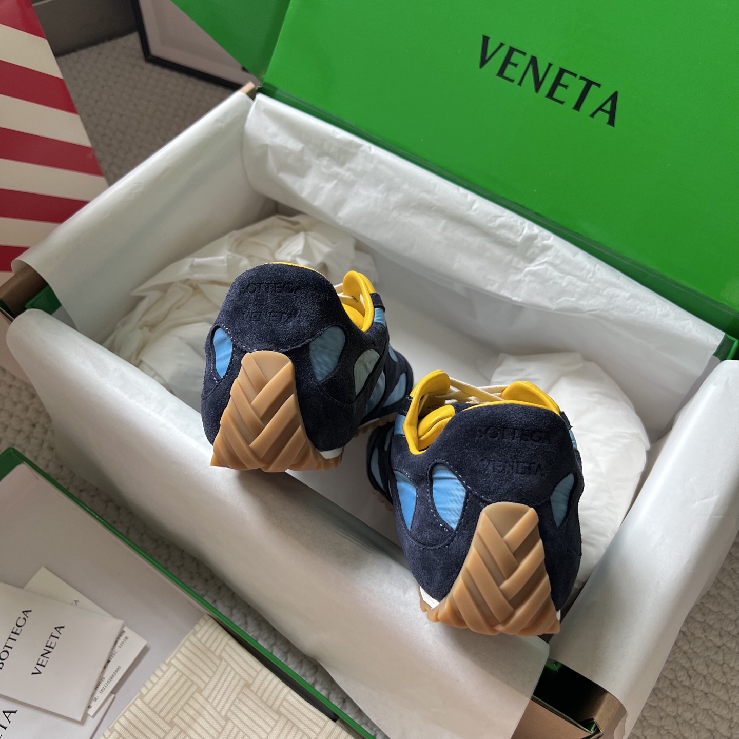 Bottega Veneta Male Sneakers Mesh S