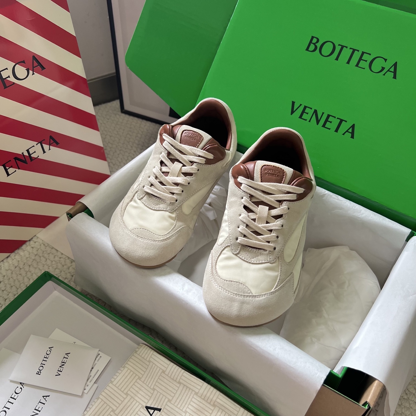 Bottega Veneta Male Sneakers Mesh S