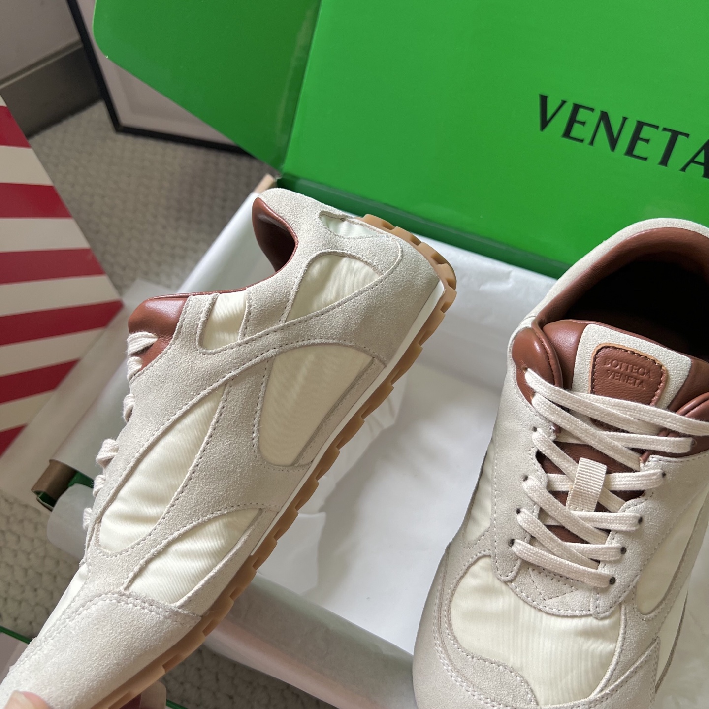 Bottega Veneta Male Sneakers Mesh S