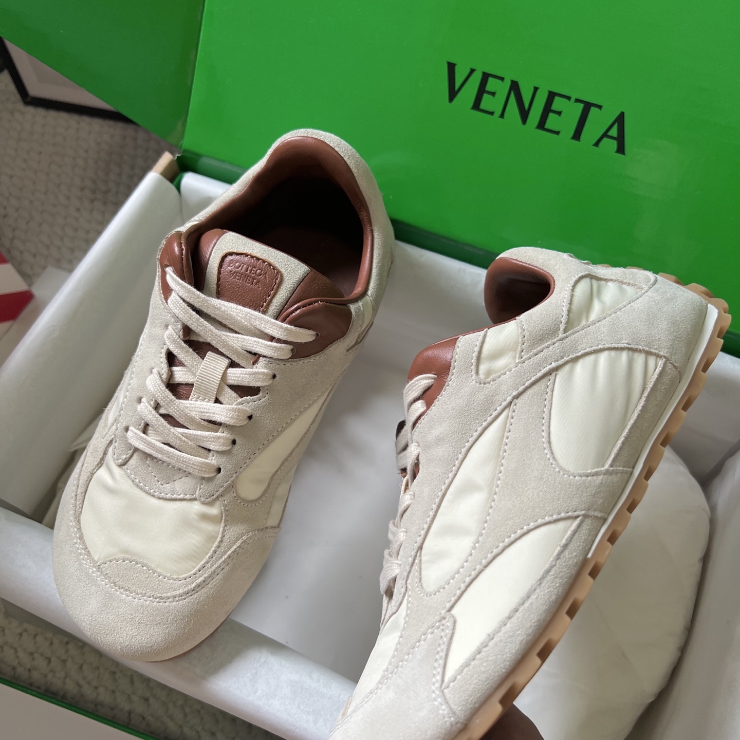 Bottega Veneta Male Sneakers Mesh S