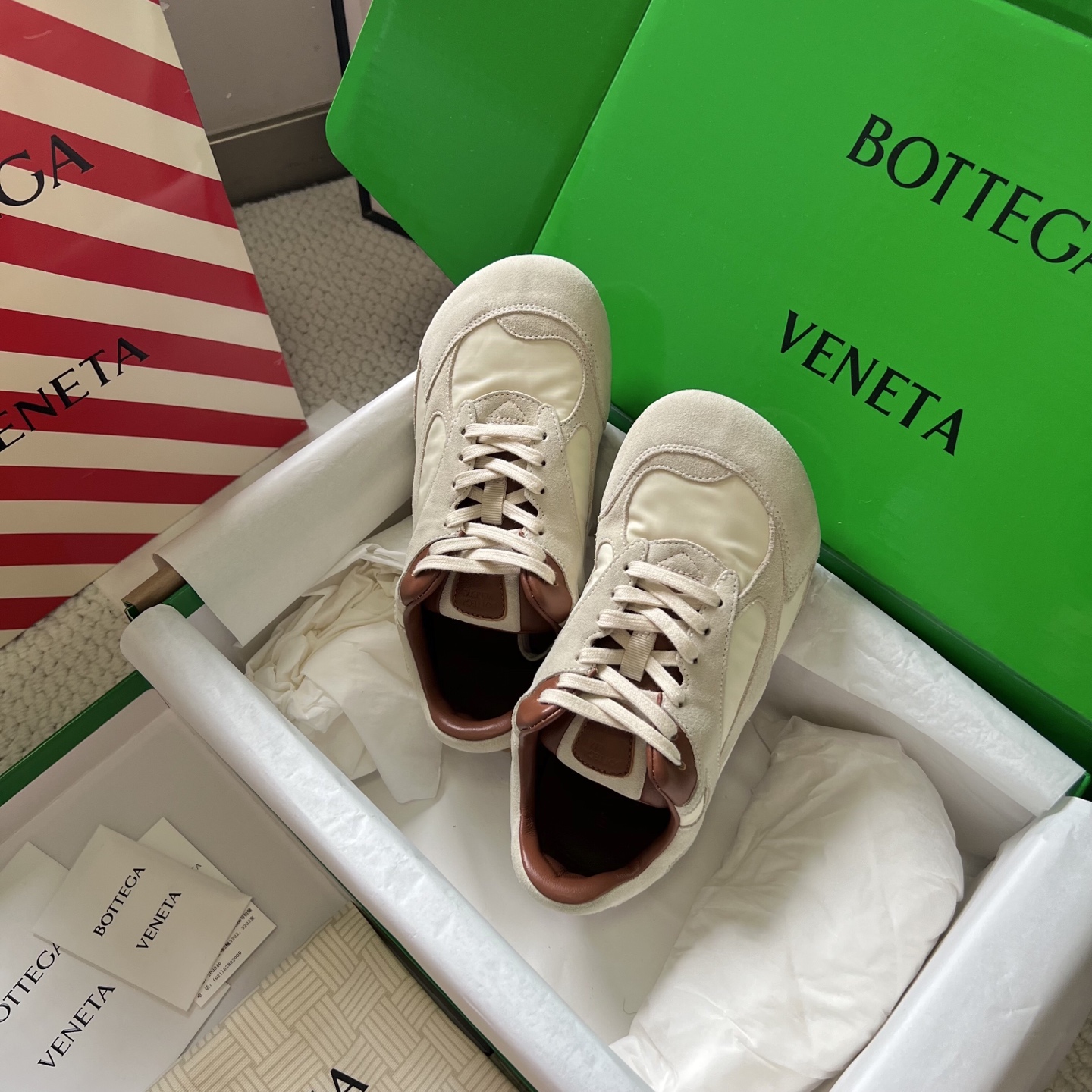 Bottega Veneta Male Sneakers Mesh S