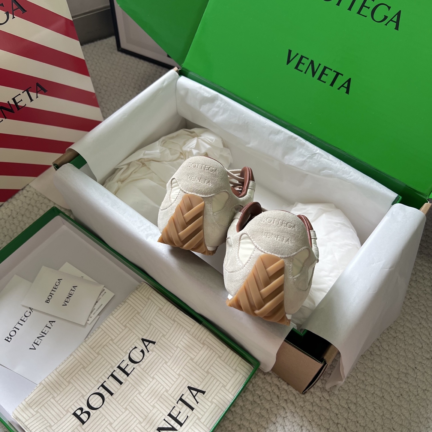 Bottega Veneta Male Sneakers Mesh S