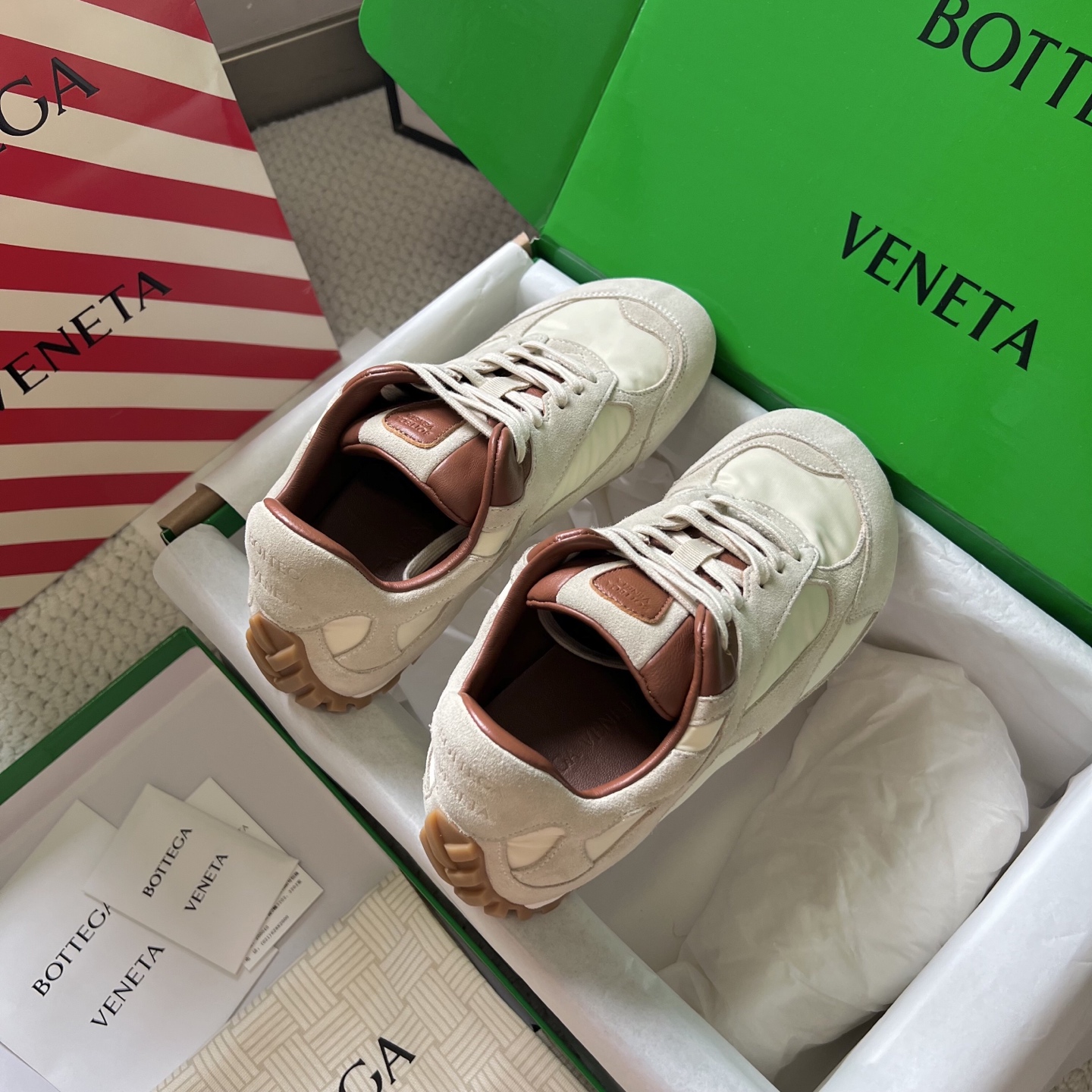 Bottega Veneta Male Sneakers Mesh S