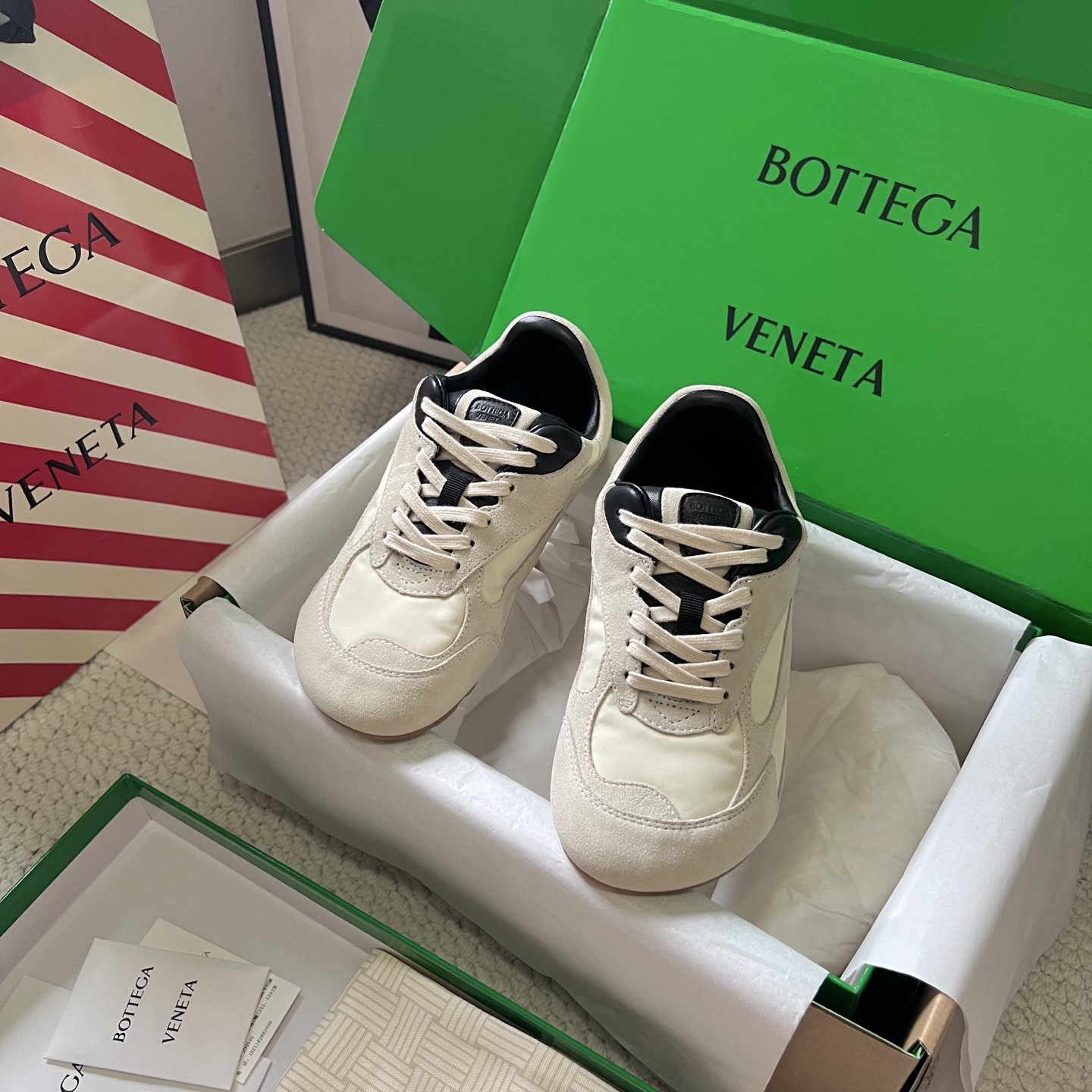 Bottega Veneta Male Sneakers Mesh S