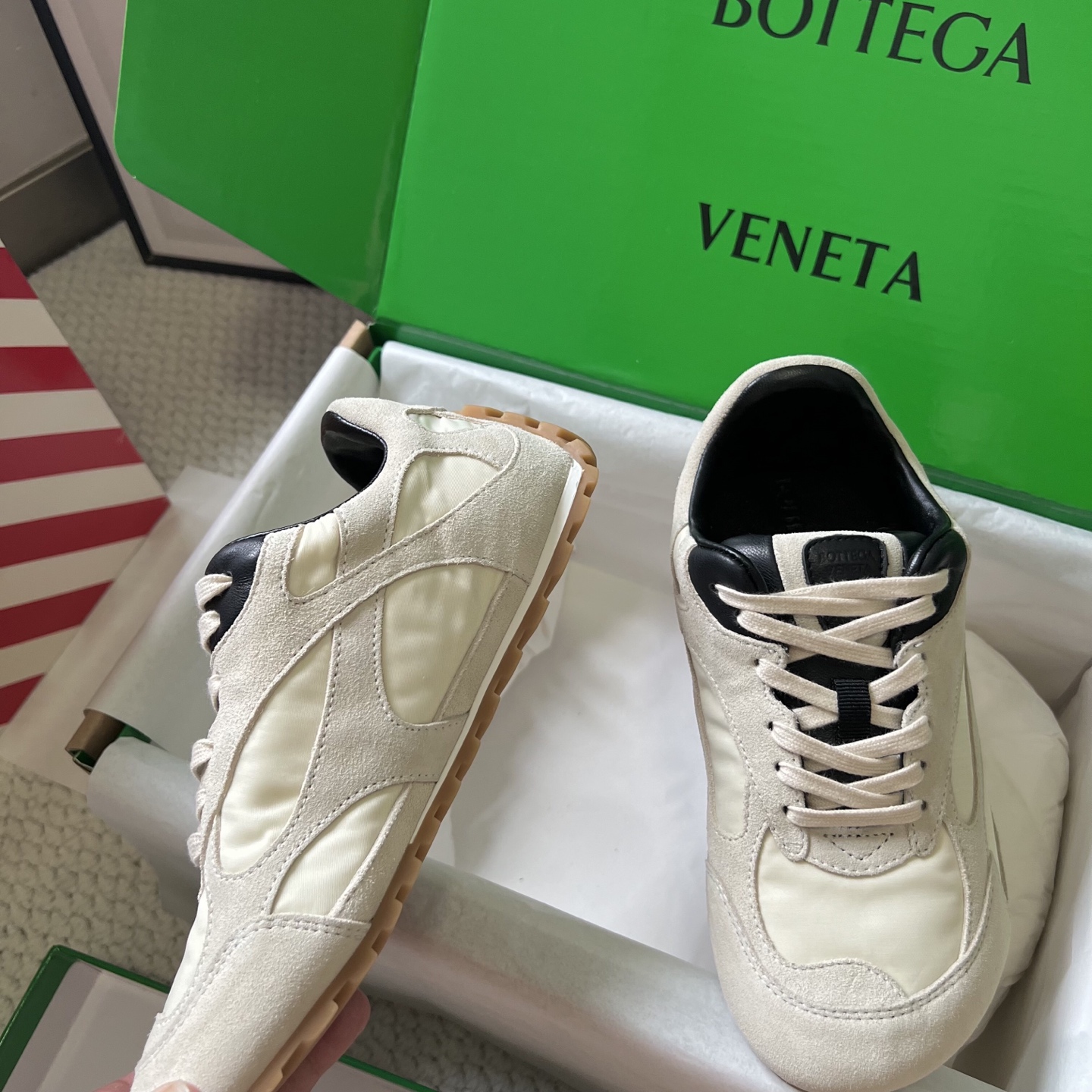 Bottega Veneta Male Sneakers Mesh S