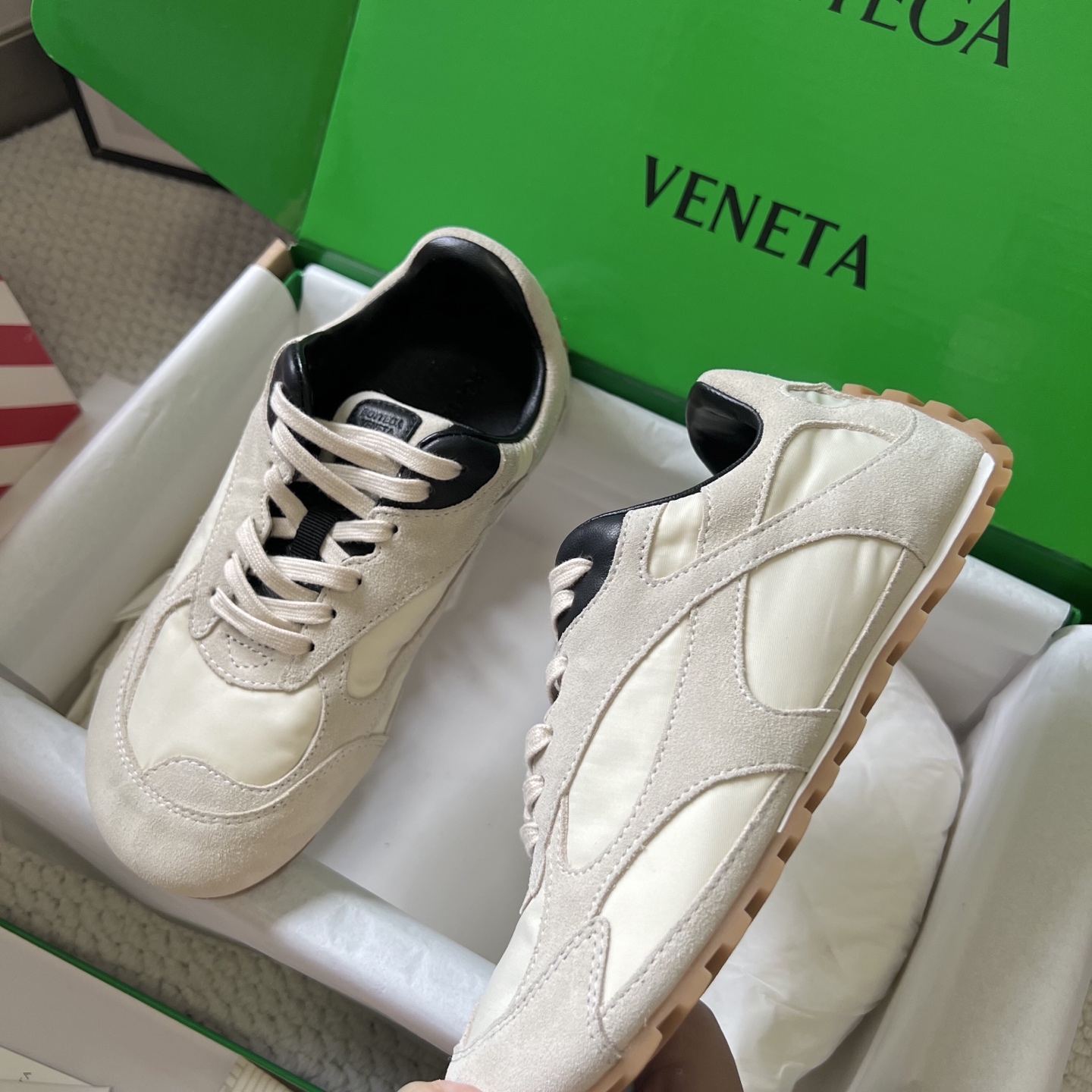 Bottega Veneta Male Sneakers Mesh S