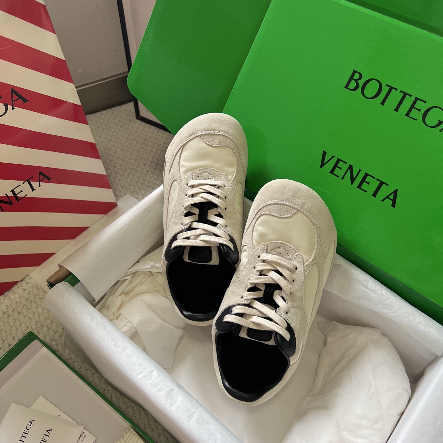 Bottega Veneta Male Sneakers Mesh S