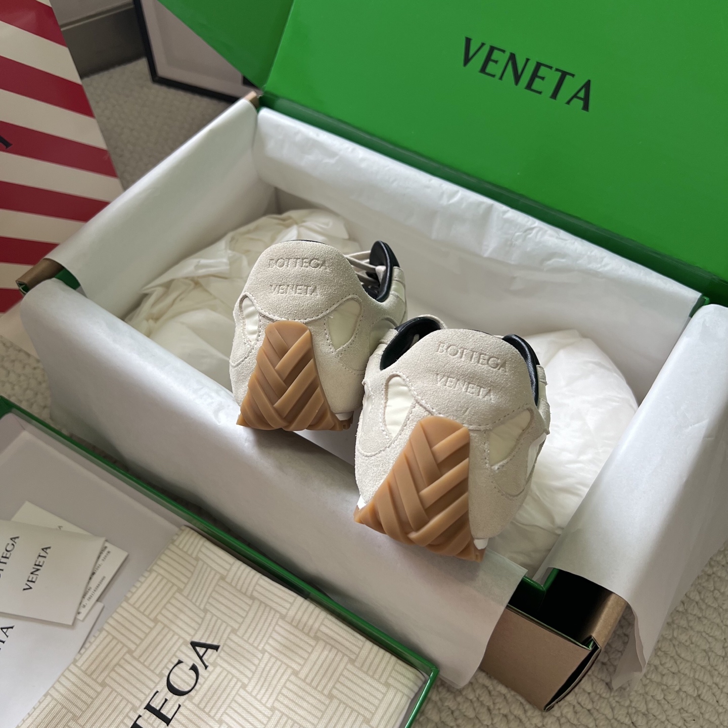 Bottega Veneta Male Sneakers Mesh S