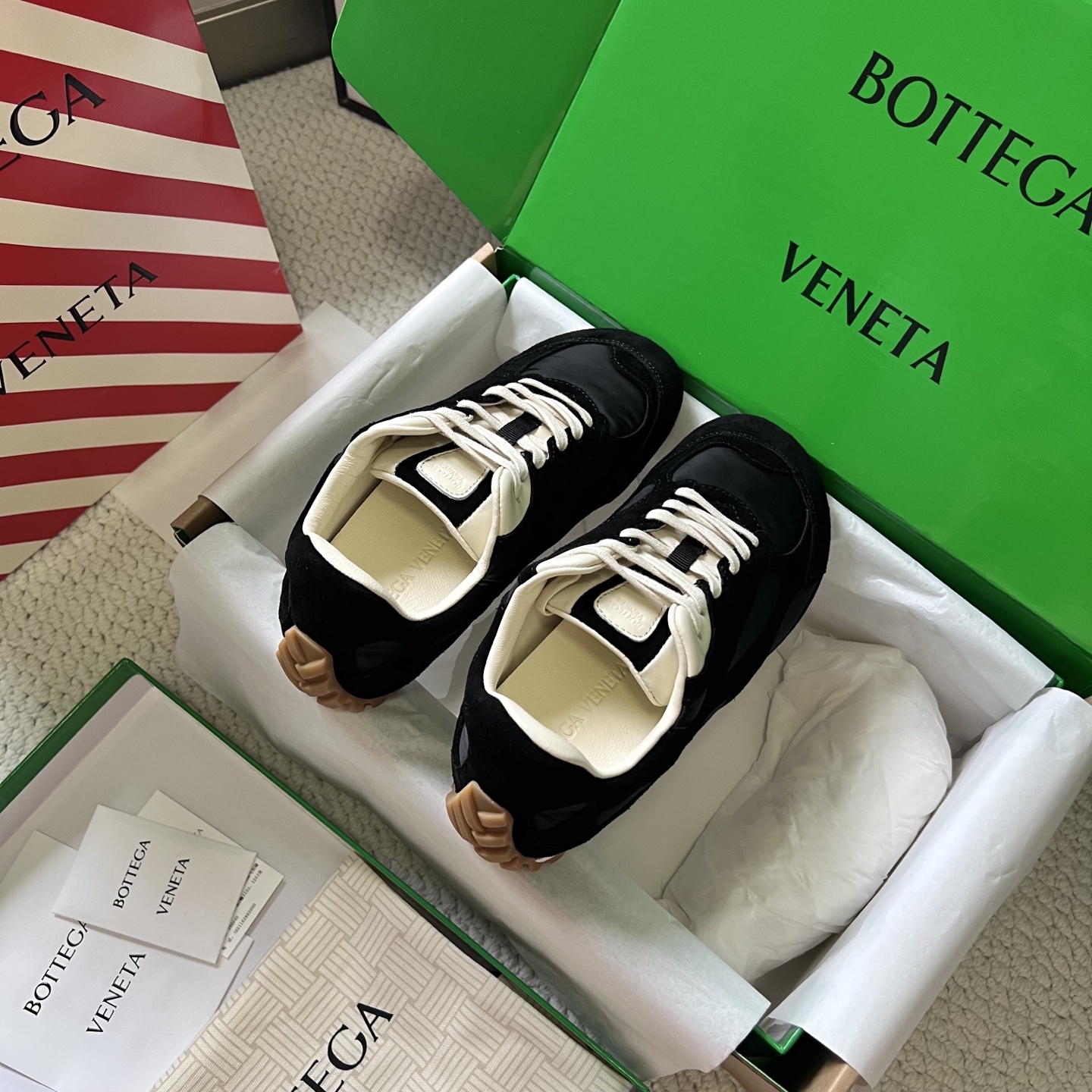 Bottega Veneta Male Sneakers Mesh S