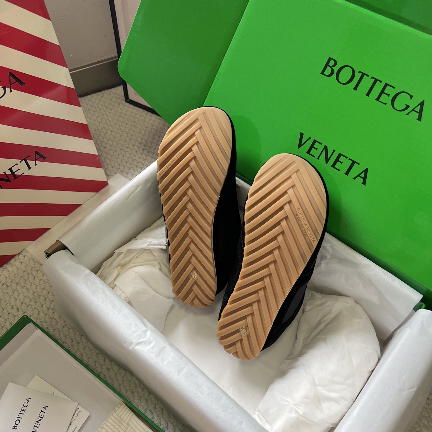 Bottega Veneta Male Sneakers Mesh S