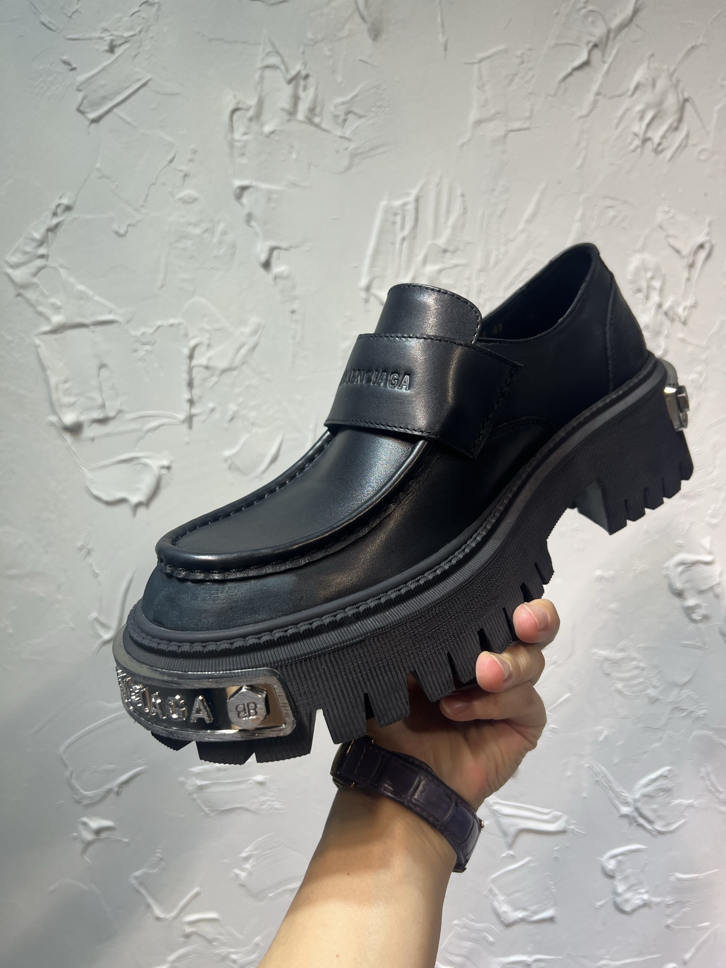 Balenciaga Loafers Cow Leather M-l