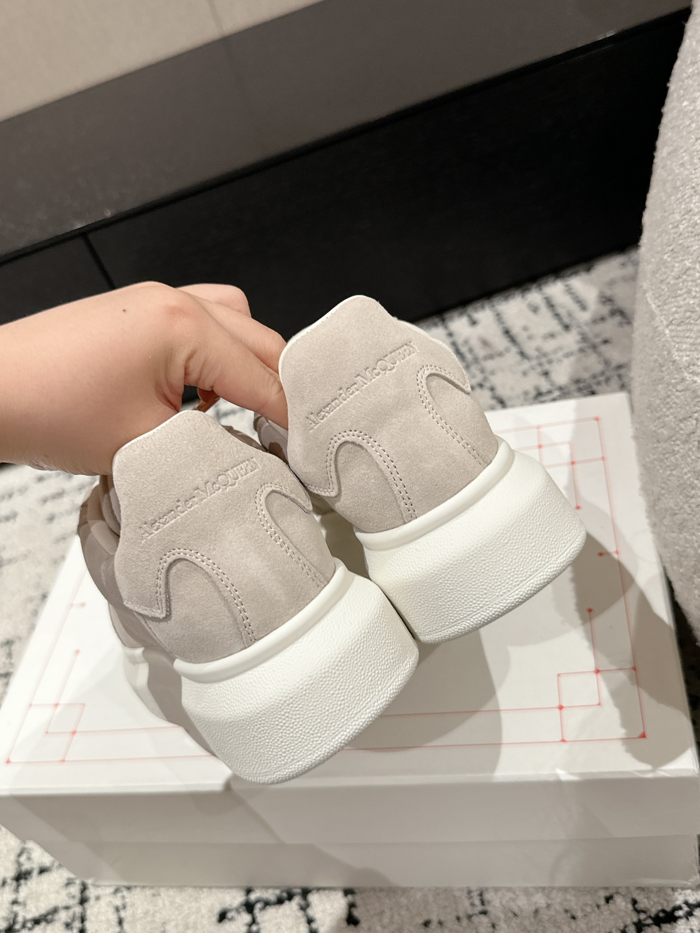 Alexander Mcqueen Male Sneakers M-l-s