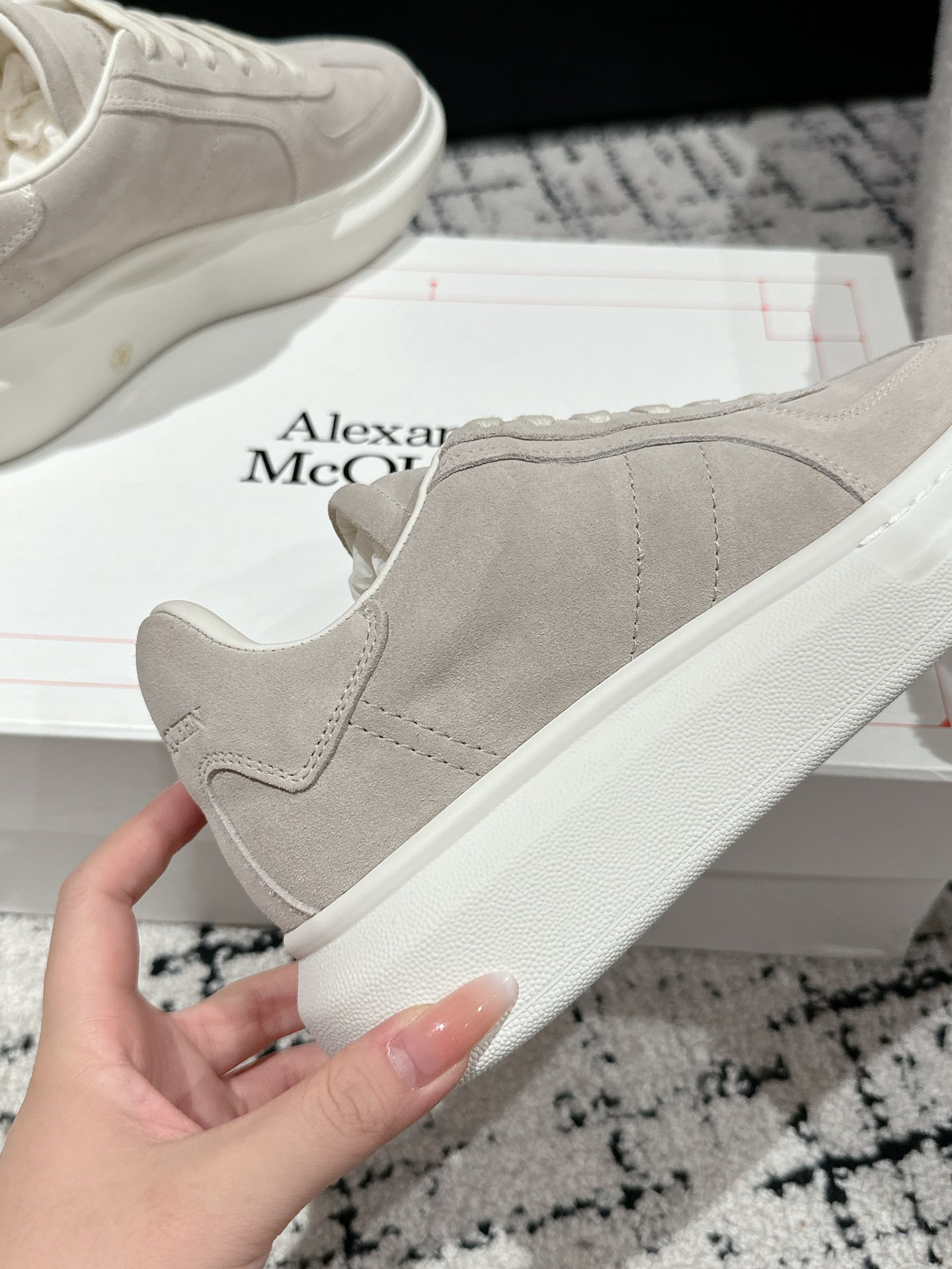 Alexander Mcqueen Male Sneakers M-l-s