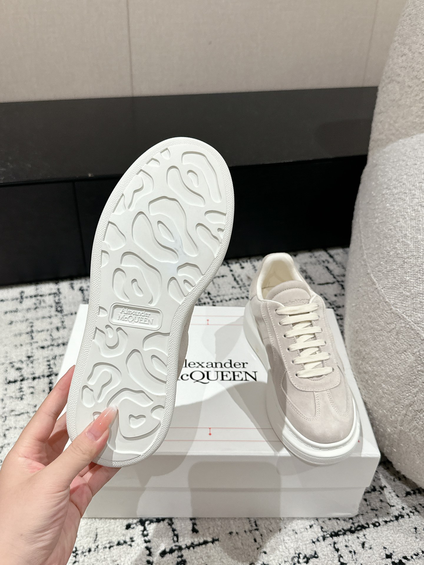 Alexander Mcqueen Male Sneakers M-l-s