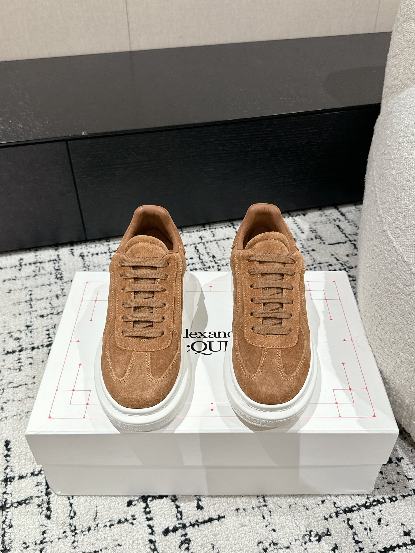 Alexander Mcqueen Male Sneakers M-l-s