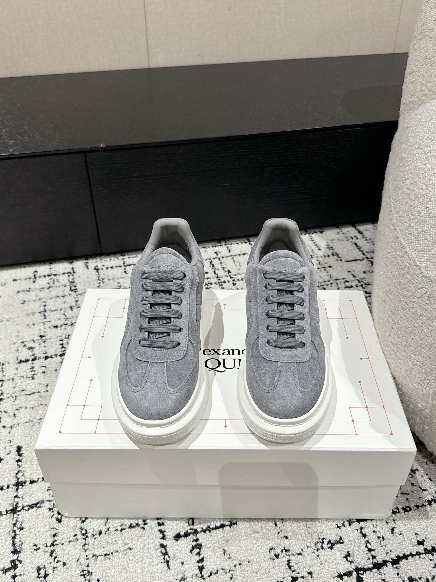 Alexander Mcqueen Male Sneakers M-l-s